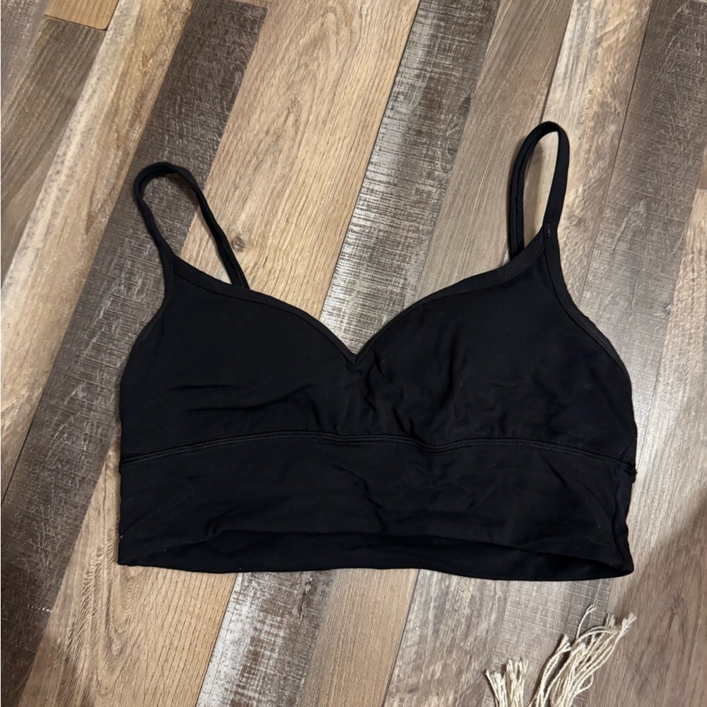 Lululemon Athletica Align Sweetheart  Black Bra * light support